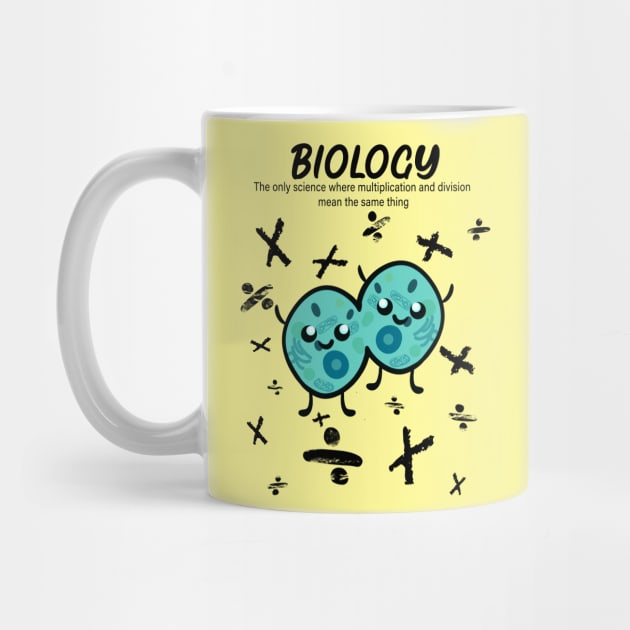 Biology's kawaii Mitosis by Blacklinesw9